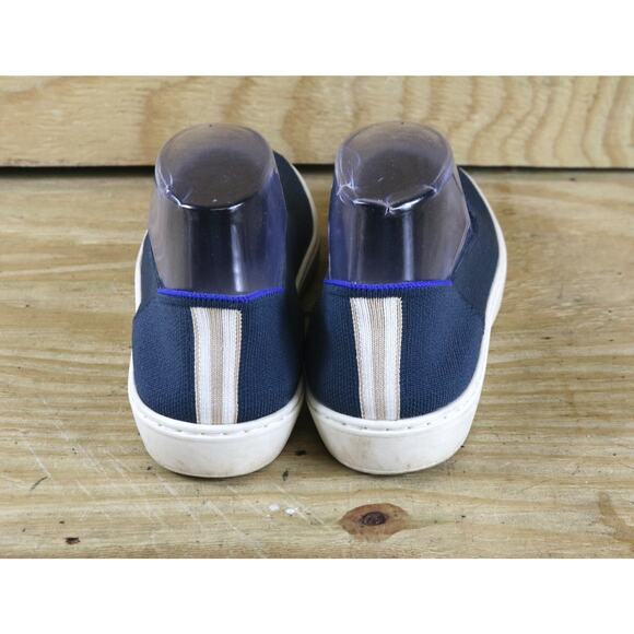 Rothy's Shoes 7 Womens Blue The Original Slip On Sneakers - Picture 3 of 5